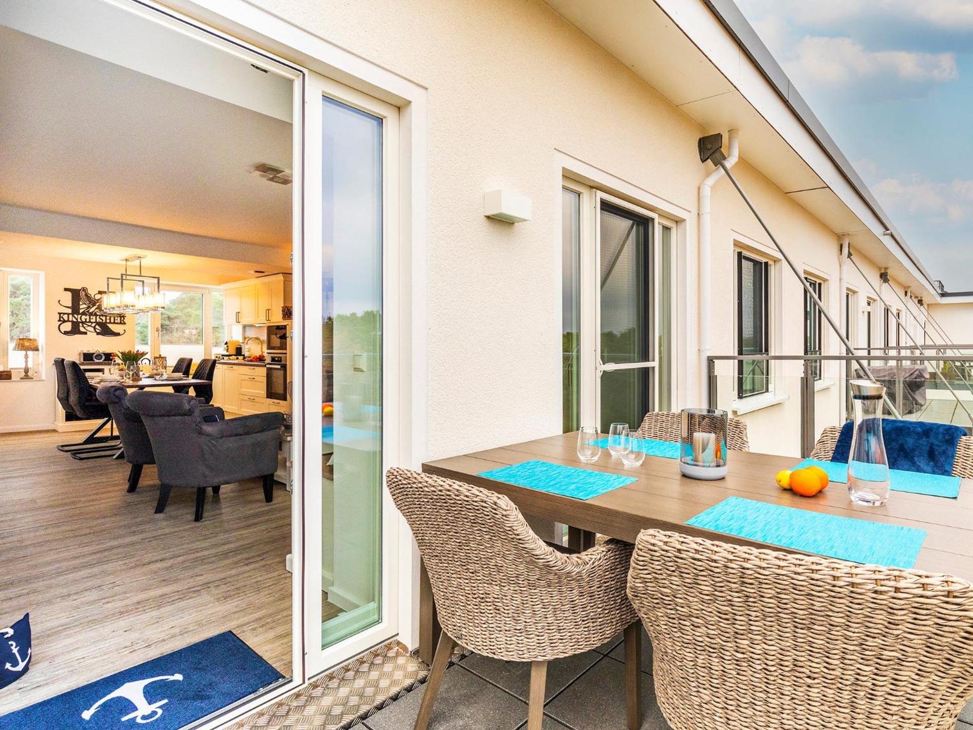 Fewo Prora - Kingfisher Dachterrasse Binz Luaran gambar