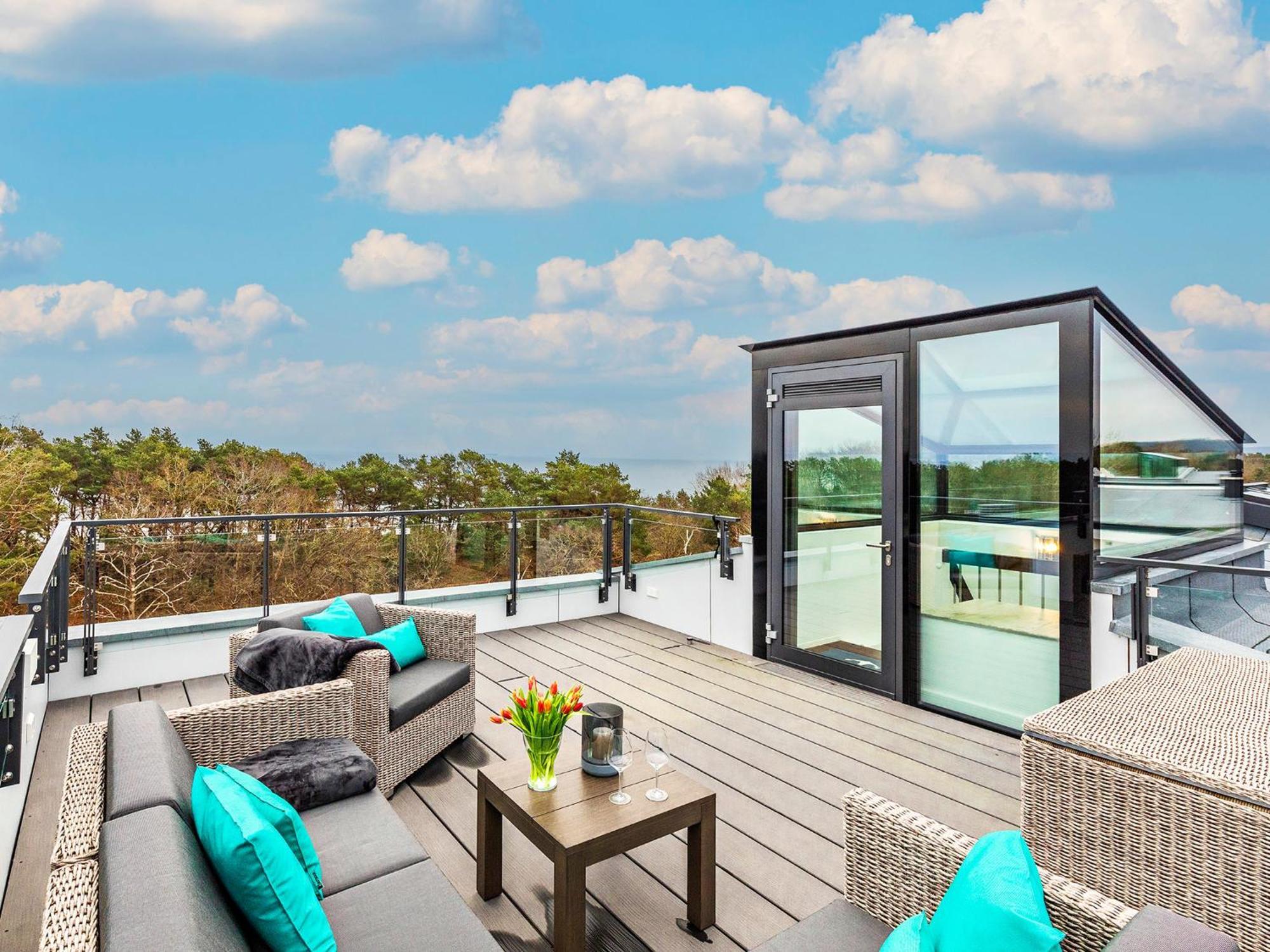Fewo Prora - Kingfisher Dachterrasse Binz Luaran gambar