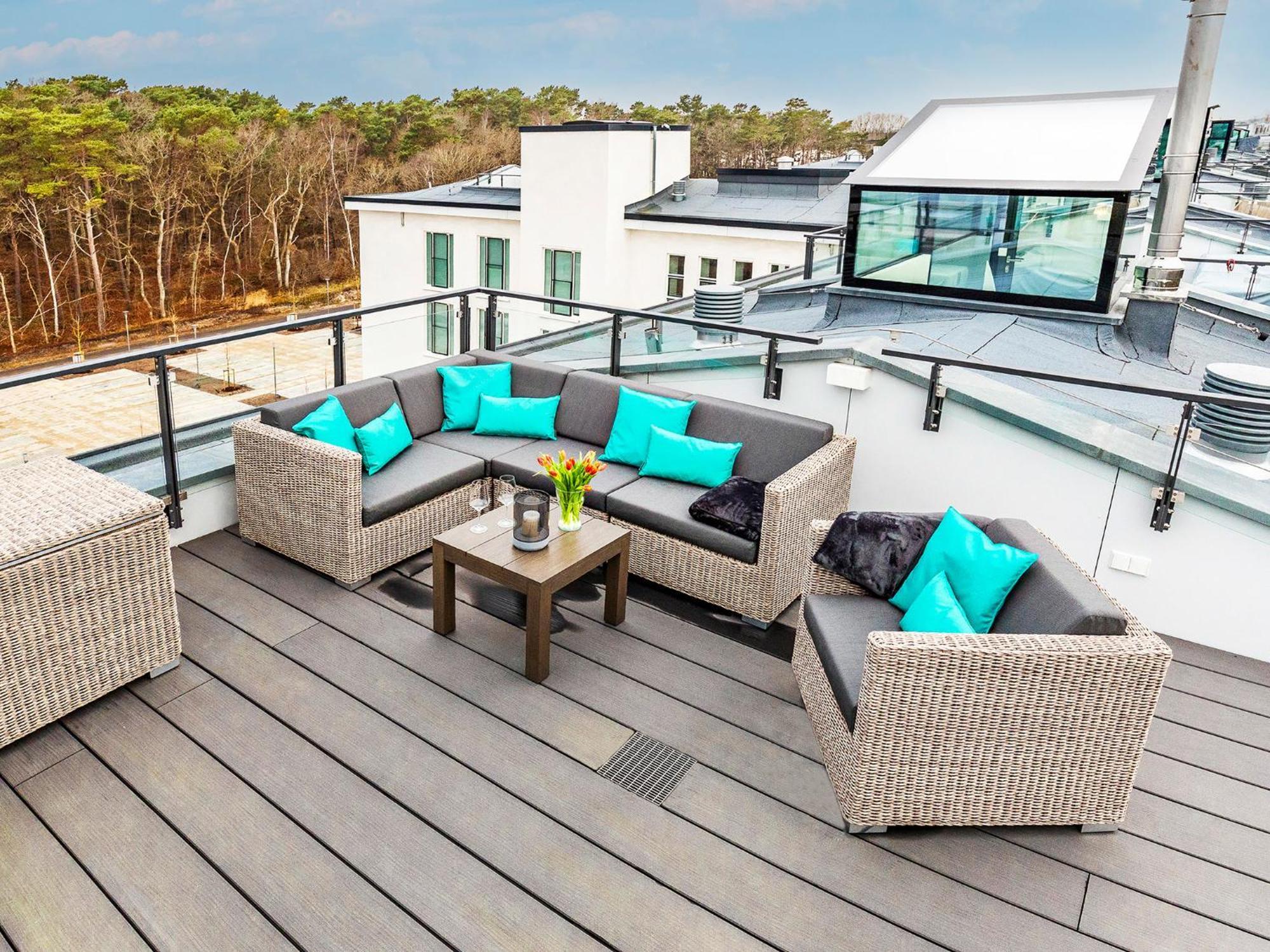 Fewo Prora - Kingfisher Dachterrasse Binz Luaran gambar